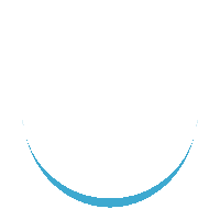 Blue loading spinner